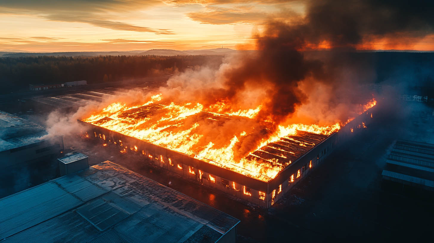 Fire Damage Roof Repair - San Antonio Commercial Buildings