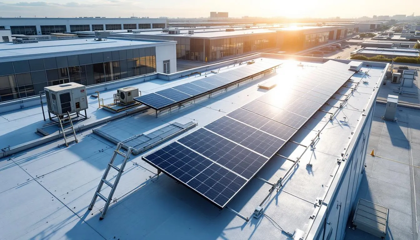 Industrial Flex Space Roofing in San Antonio, TX