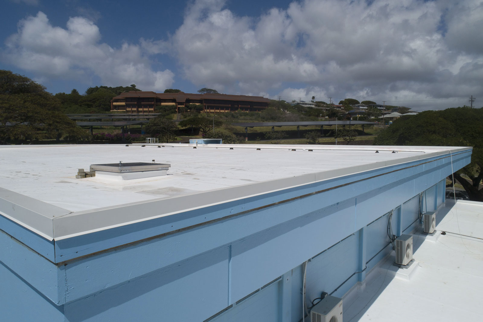PVC Roofing - Restaurant, Hospitality, and Chemical-Exposure Applications